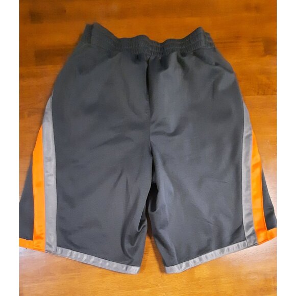 Starter Reversable Athletic Shorts S (28-30) Orange & Gray Polyester Men's Worko - Picture 4 of 9